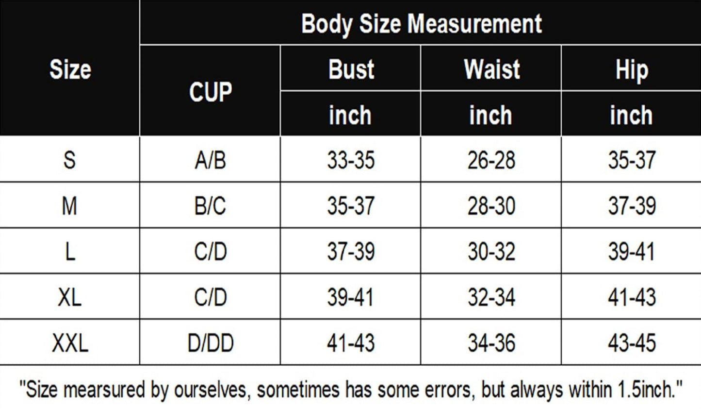 Avidlove Body Conjunto de LencerÃa para Mujer Sexy de Encaje Bodysuit LencerÃa Ramillete Babydoll Conjunto de 6 Piezas Cuerpo con Sujetador con Aros y Braguitas Ligas Negro M