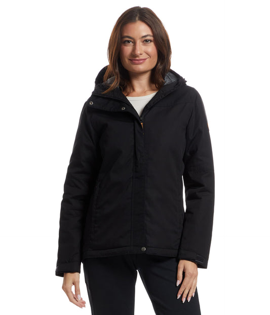 Fjällräven Stina Padded Jacket W Chaqueta, Negro, M Mujeres