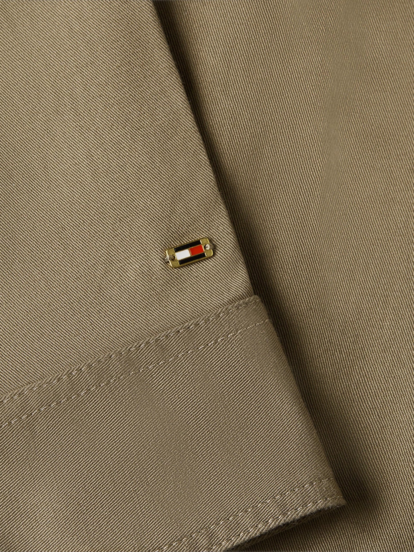Chaqueta tipo camisa Mujer Gold Button Utility con bolsillos en el pecho, Marrón (Tundra Brown), XXL